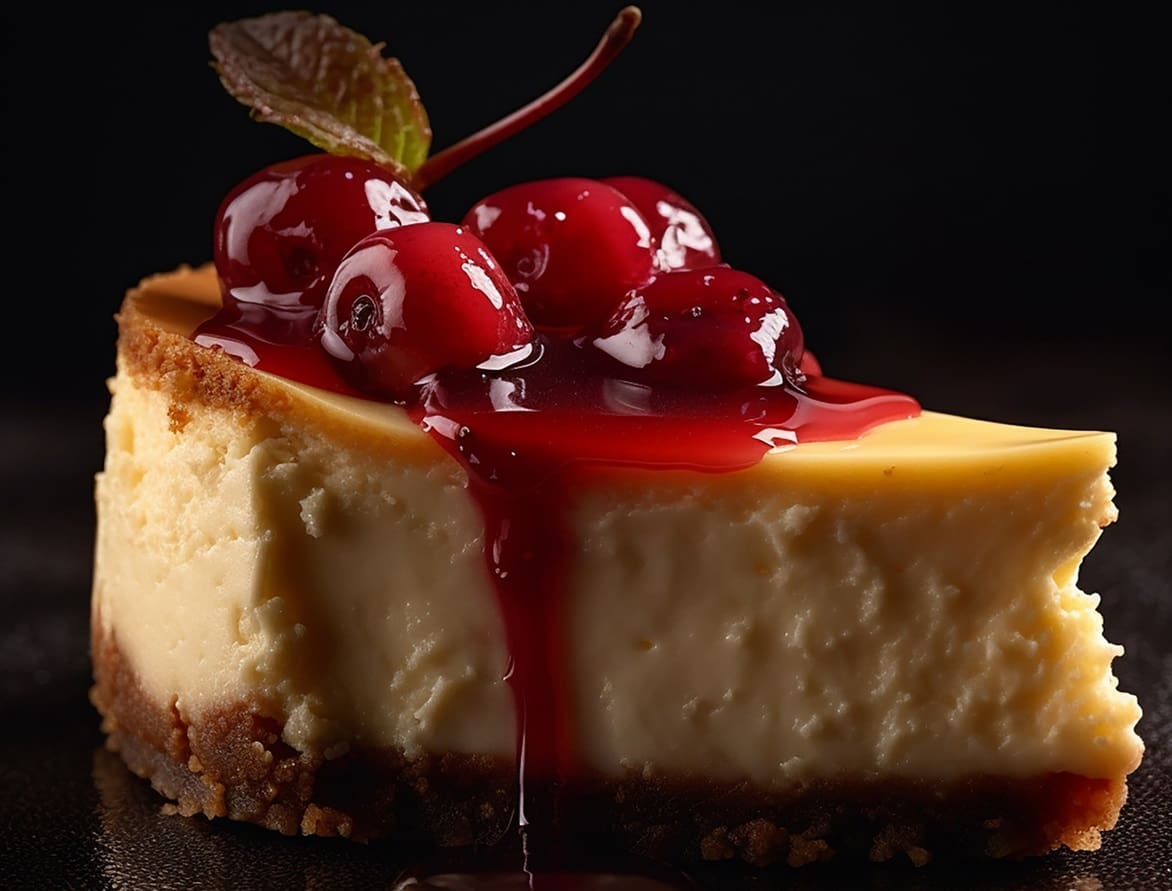 Delicious Cherry Cheesecake Recipe - TheRecipe.Website