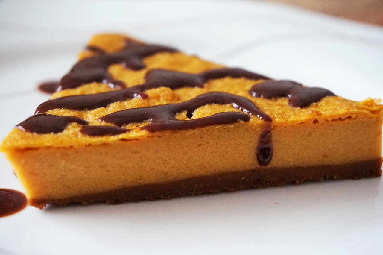 Pumpkin Cake with Chocolate Drizzle Recipe - TheRecipe.Website