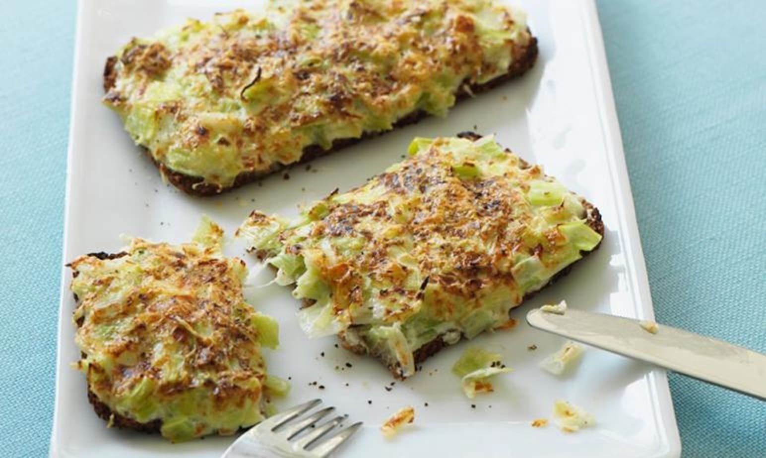 Welsh Leek Rarebit Recipe - TheRecipe.Website