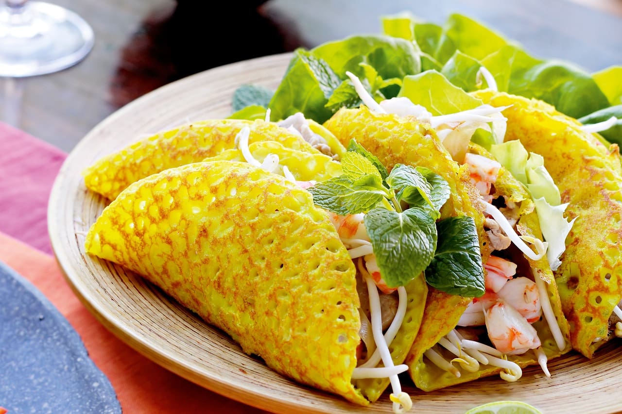 Vietnamese Banh Xeo Recipe - TheRecipe.Website