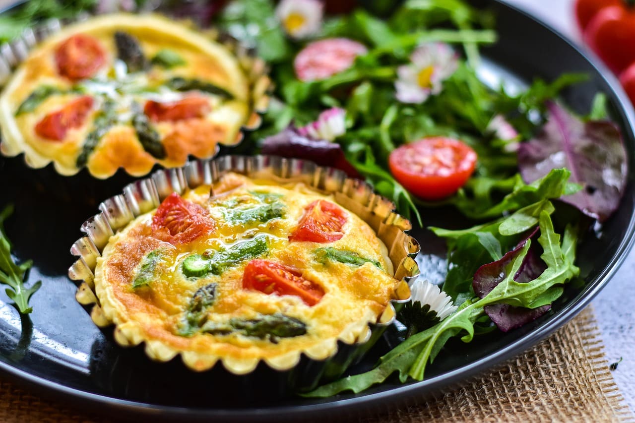 Individual Asparagus Quiche Recipe - TheRecipe.Website