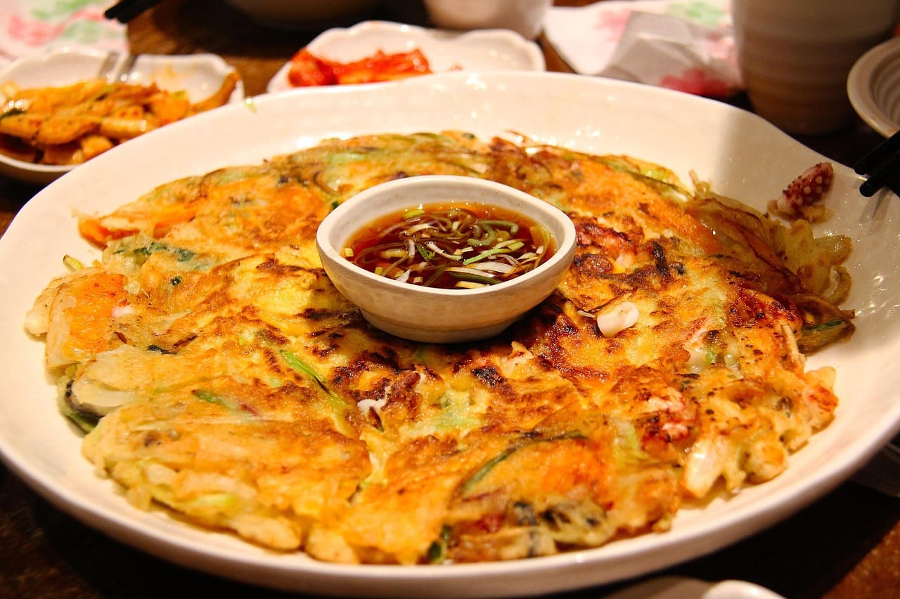 Korean Kimchi Pancake Recipe - TheRecipe.Website