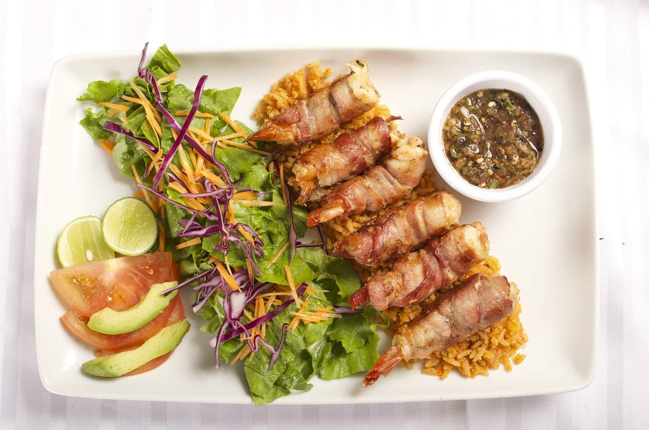 Shrimp Bacon Salad Recipe - TheRecipe.Website