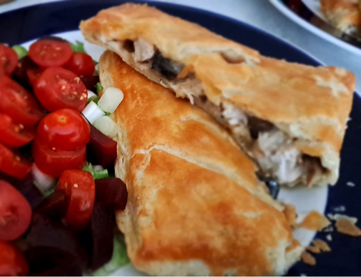 Chicken and Mushroom Pie Recipe - TheRecipe.Website