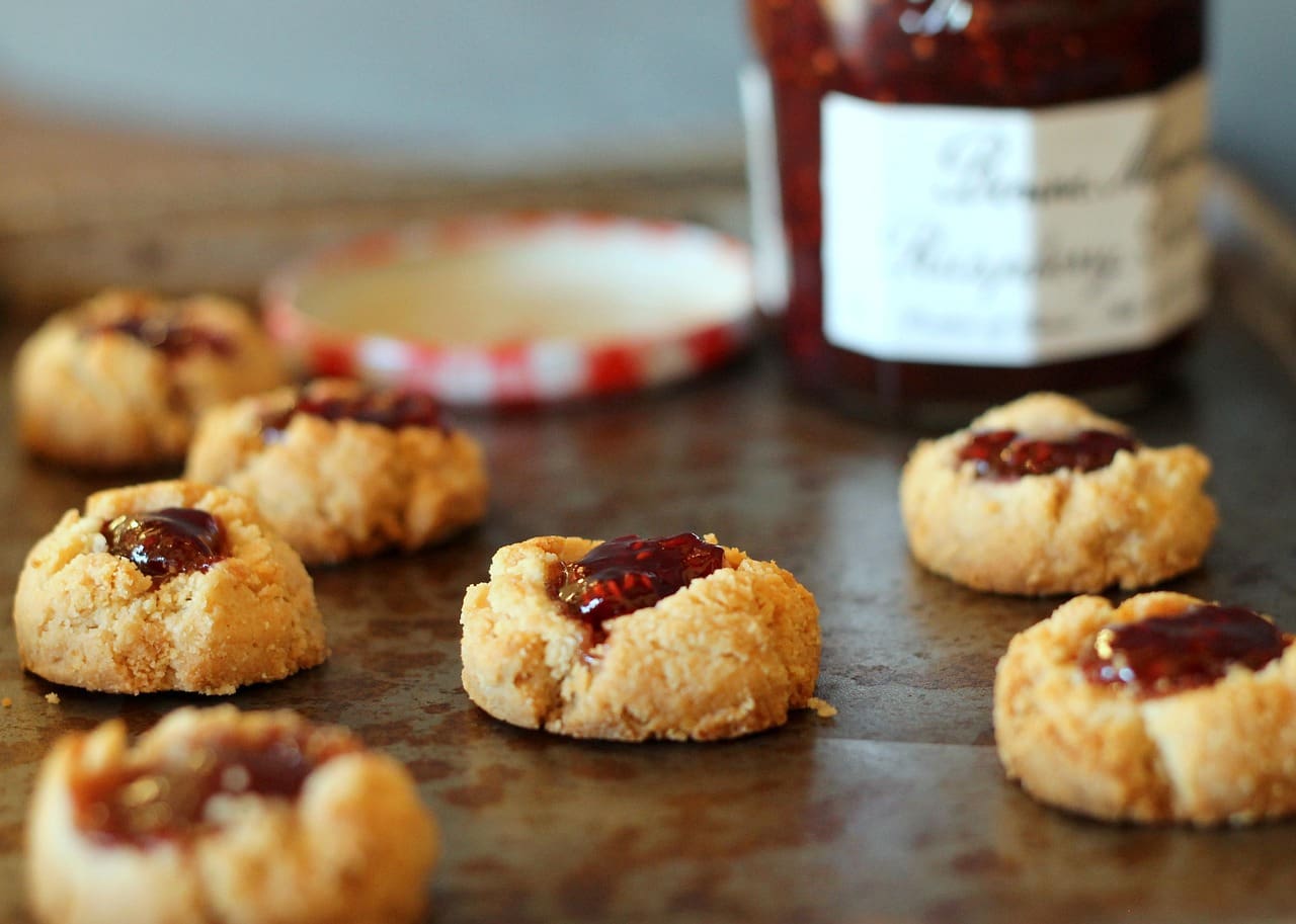 Coconut Jam Cookies Recipe - TheRecipe.Website
