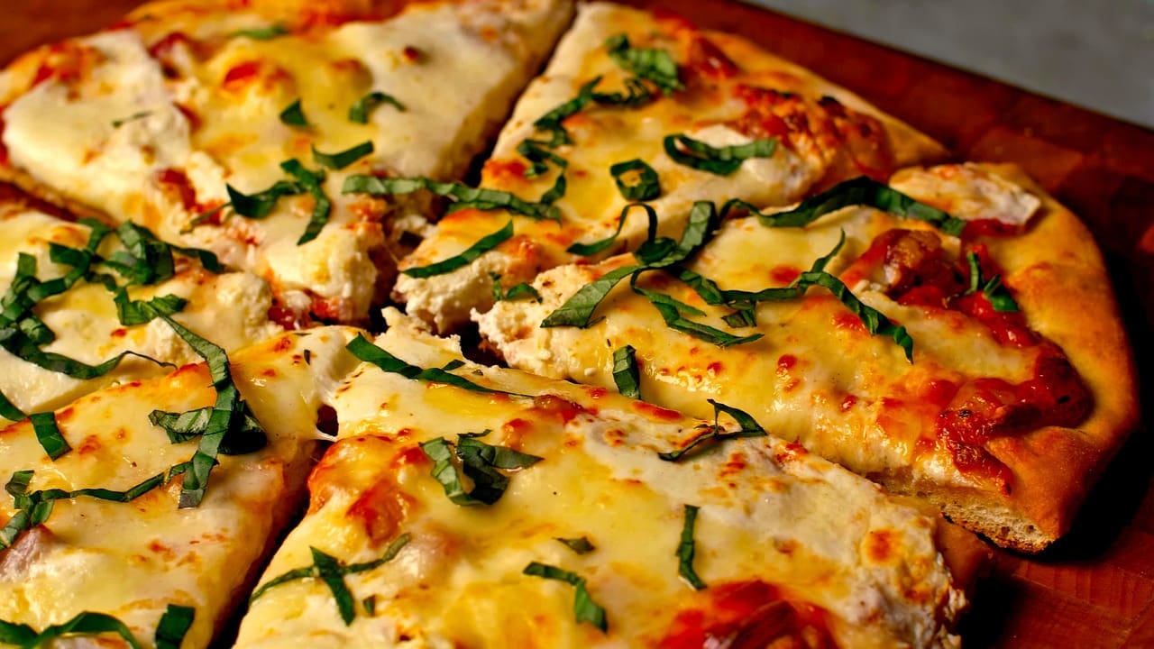Basil Melt Pizza Recipe - TheRecipe.Website