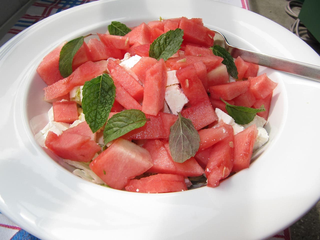 Watermelon and Feta Salad Recipe - TheRecipe.Website