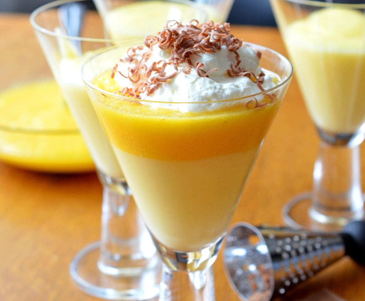 Vanilla Custard with Mango Recipe - TheRecipe.Website
