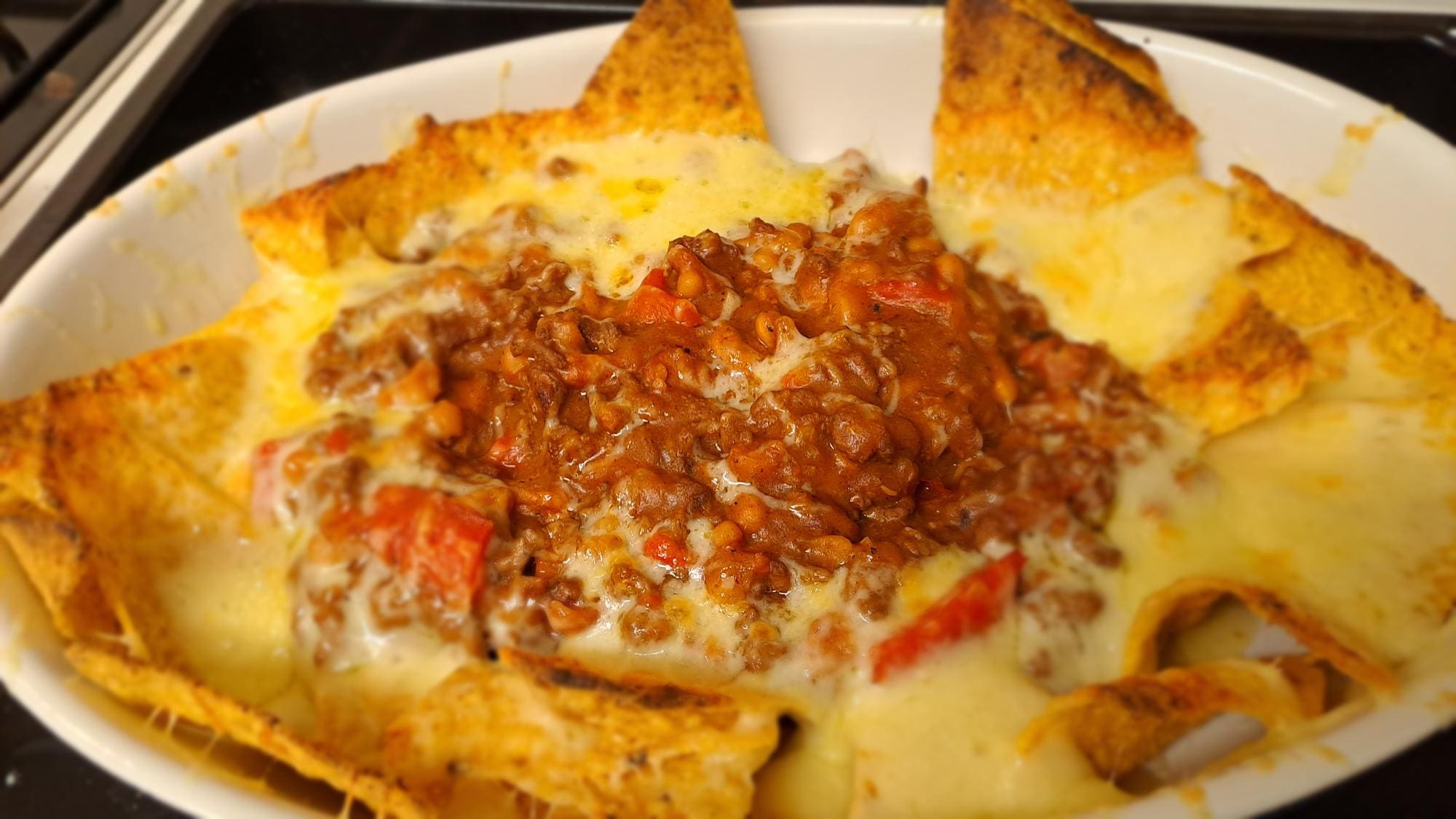 Cheesy Nachos Recipe - TheRecipe.Website