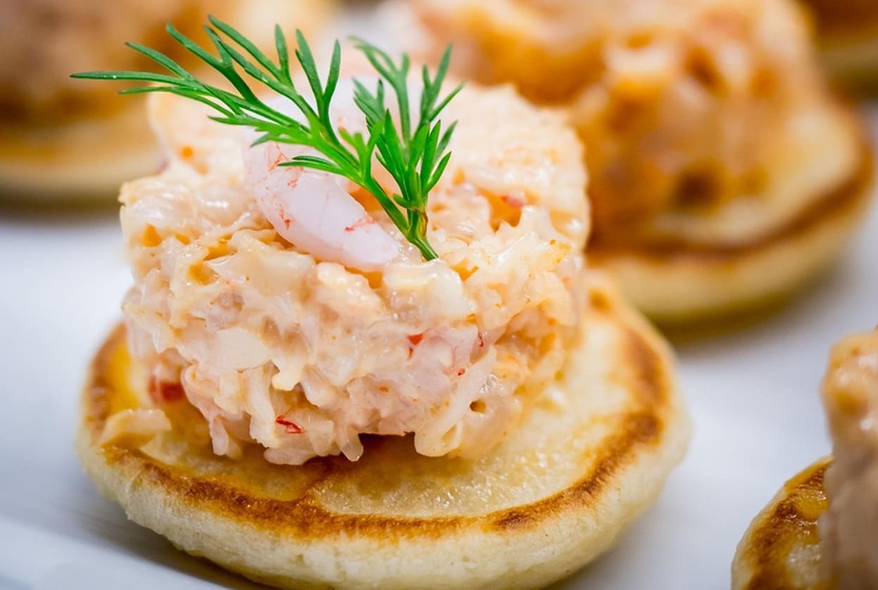 Shrimp Blinis Recipe - TheRecipe.Website