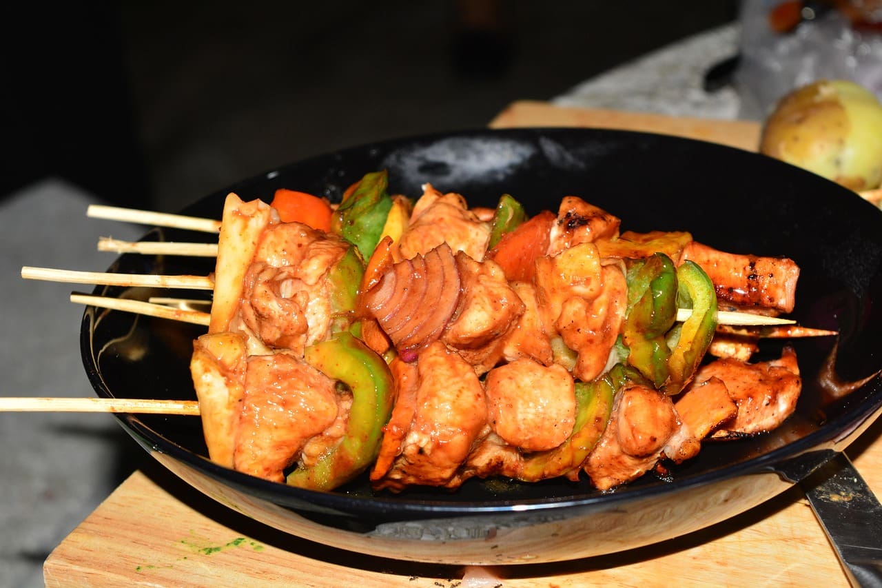 Marinated Chicken Kebab Recipe - TheRecipe.Website