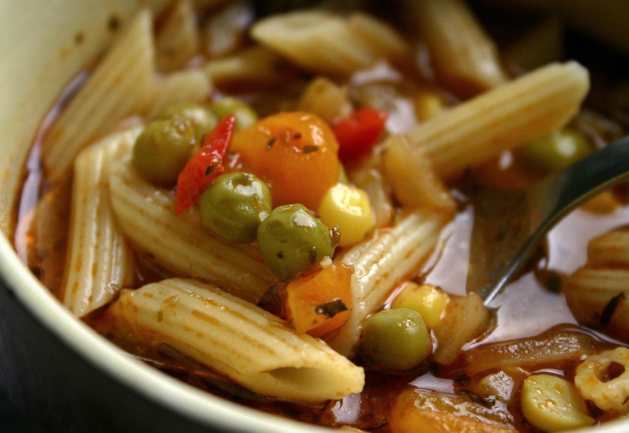 Vegetable Noodle Soup Recipe - TheRecipe.Website
