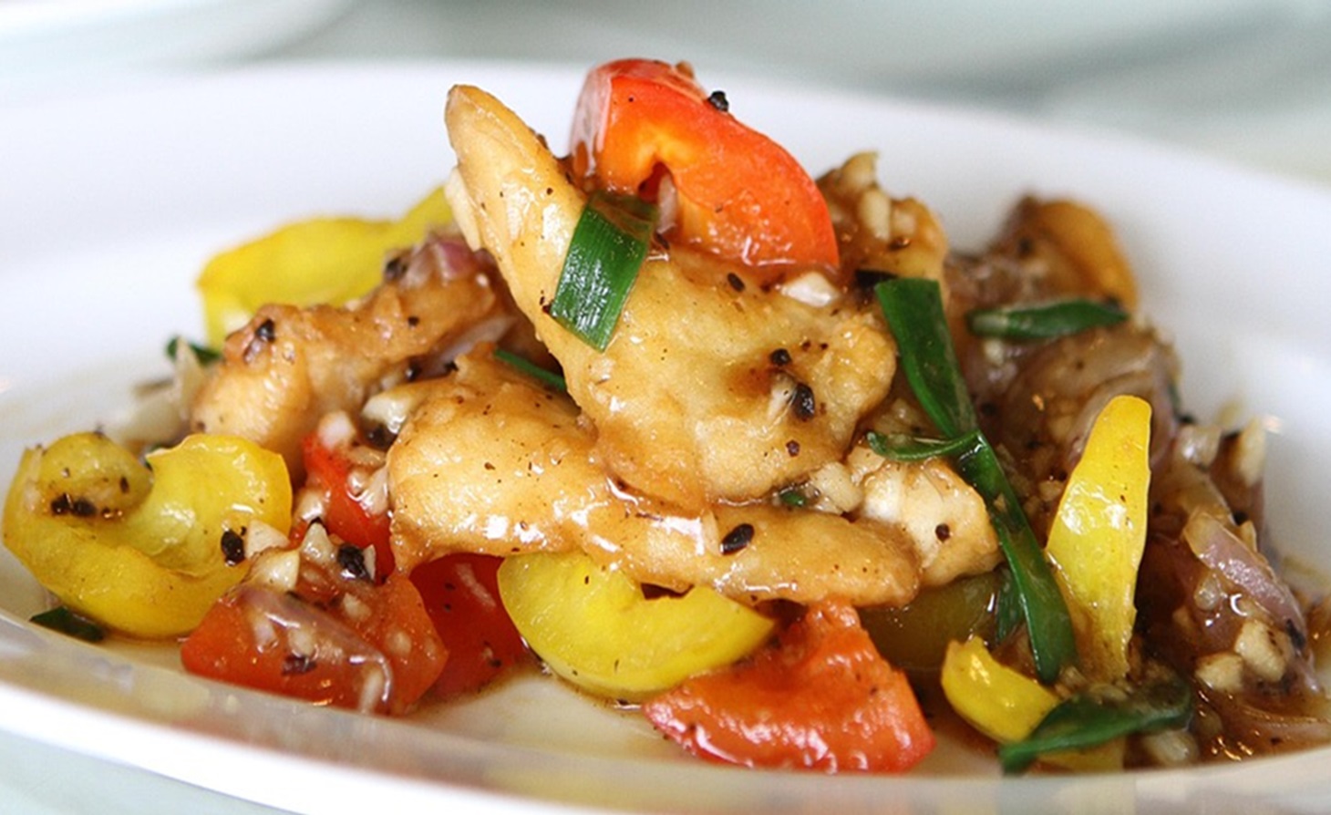 Chicken in Black Bean Sauce Recipe - TheRecipe.Website