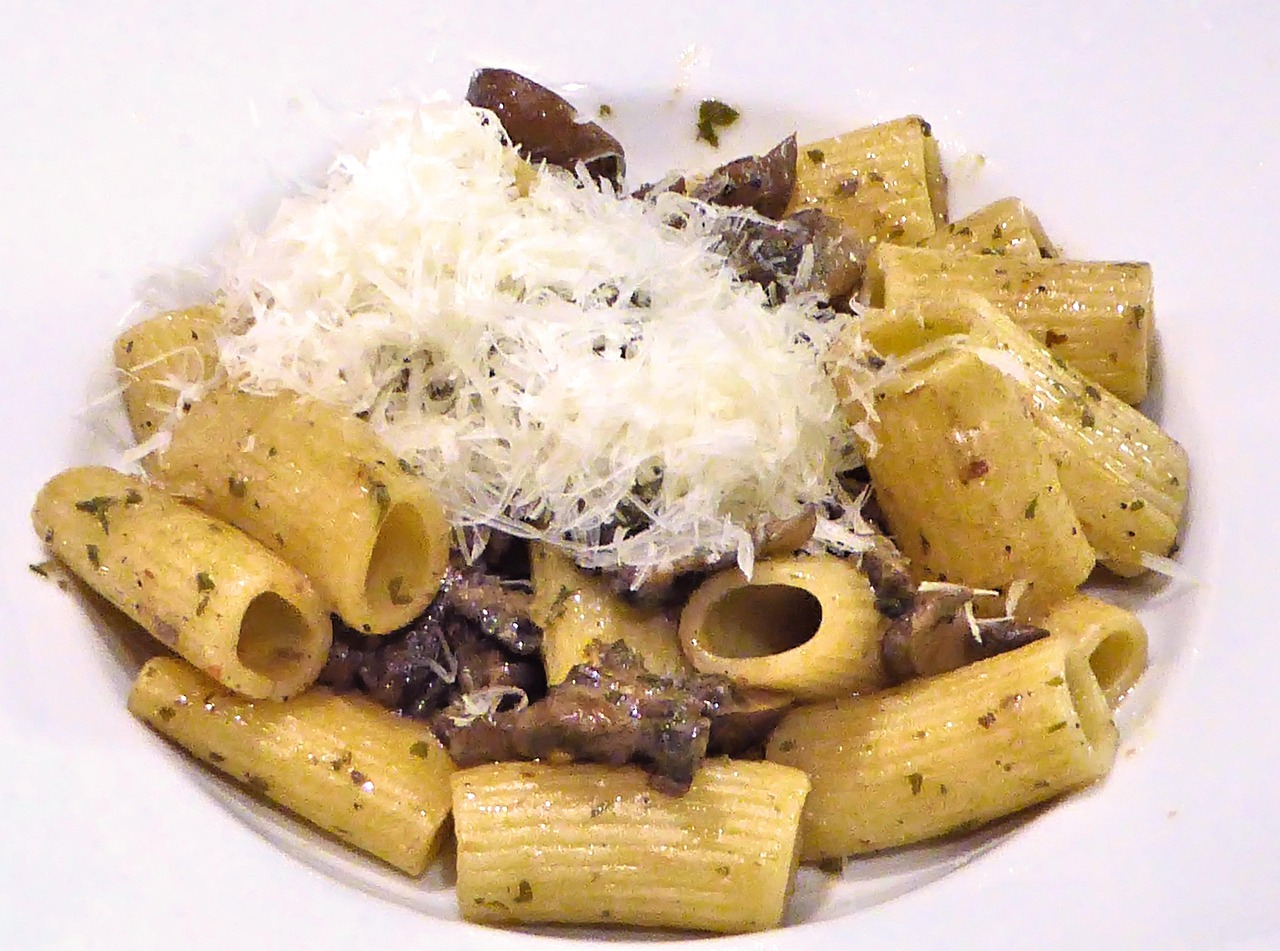 Creamy Mushroom Penne Recipe - TheRecipe.Website