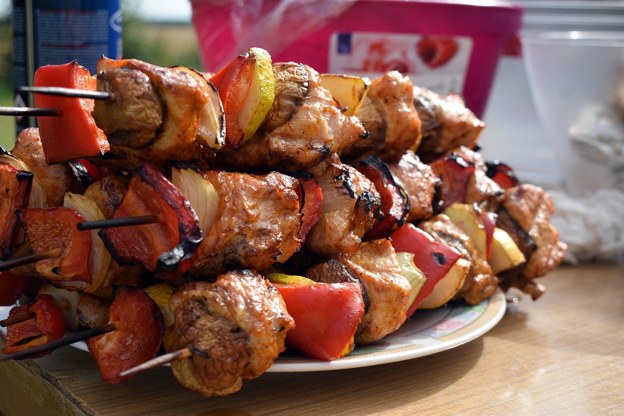 Marinated Chicken Shashlik Recipe - TheRecipe.Website