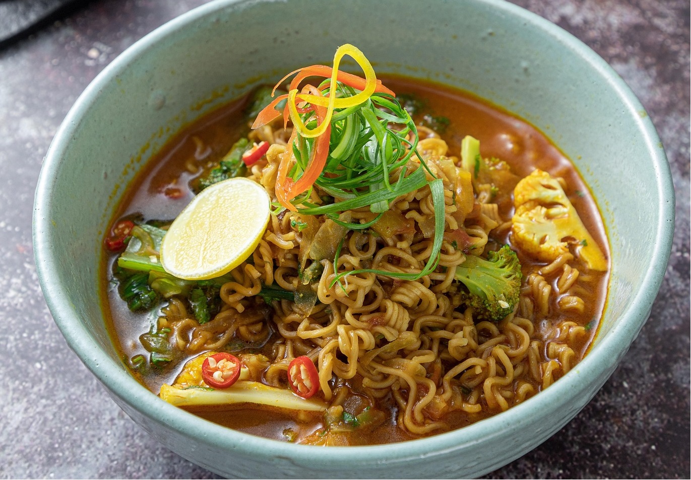 Spicy Vegetable Noodles Recipe - TheRecipe.Website