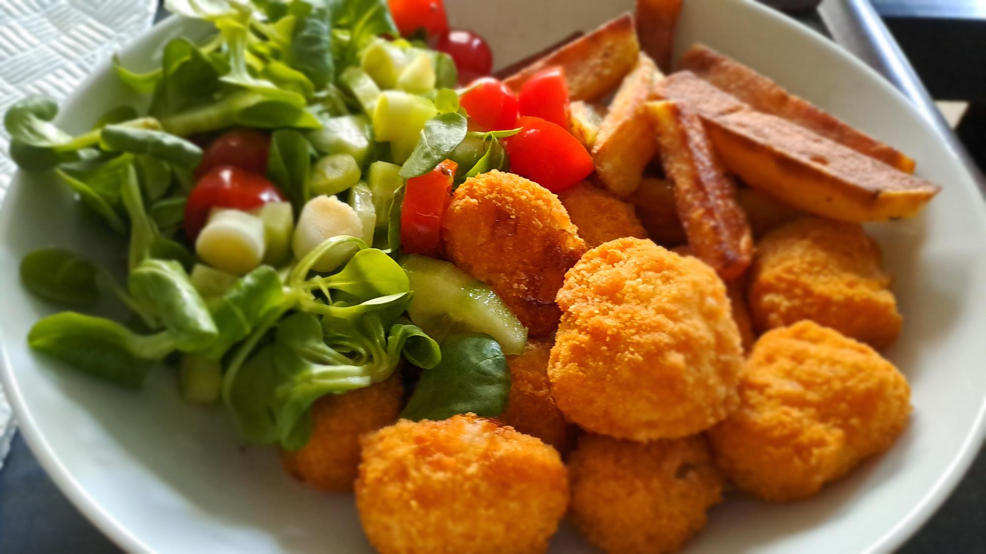 Homemade Scampi and Chips Recipe - TheRecipe.Website