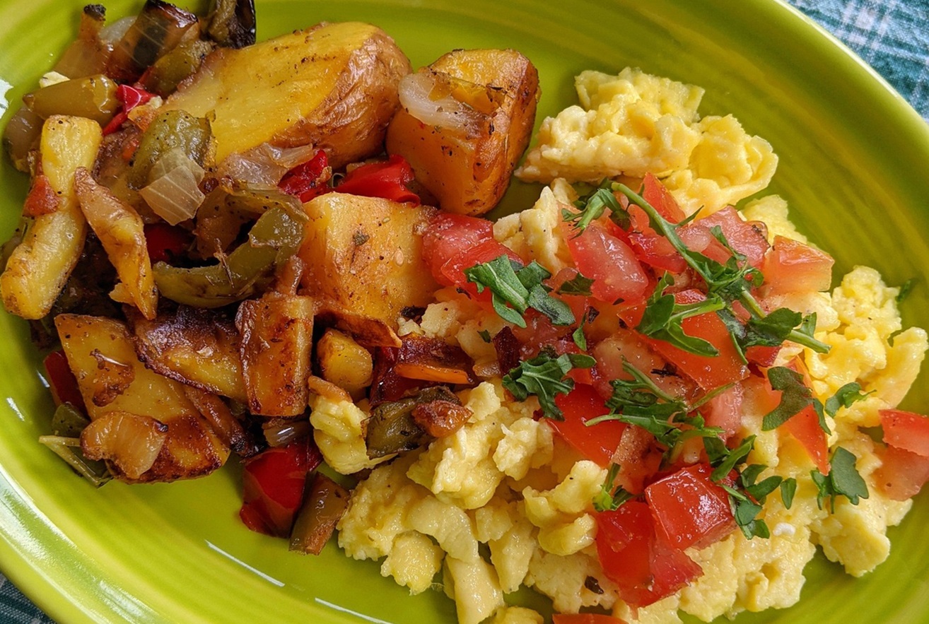Scrambled Eggs Brunch Recipe - TheRecipe.Website