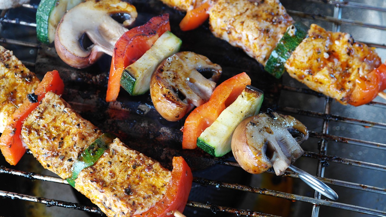 Barbecue Pork Kebabs Recipe - TheRecipe.Website