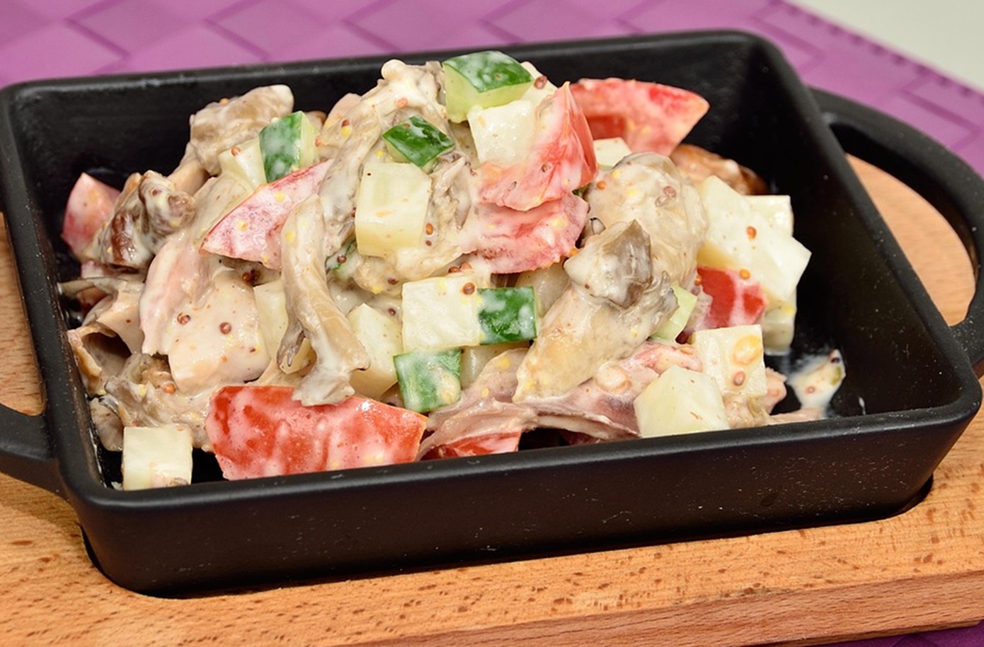 Chicken Pepperoni Salad Recipe - TheRecipe.Website