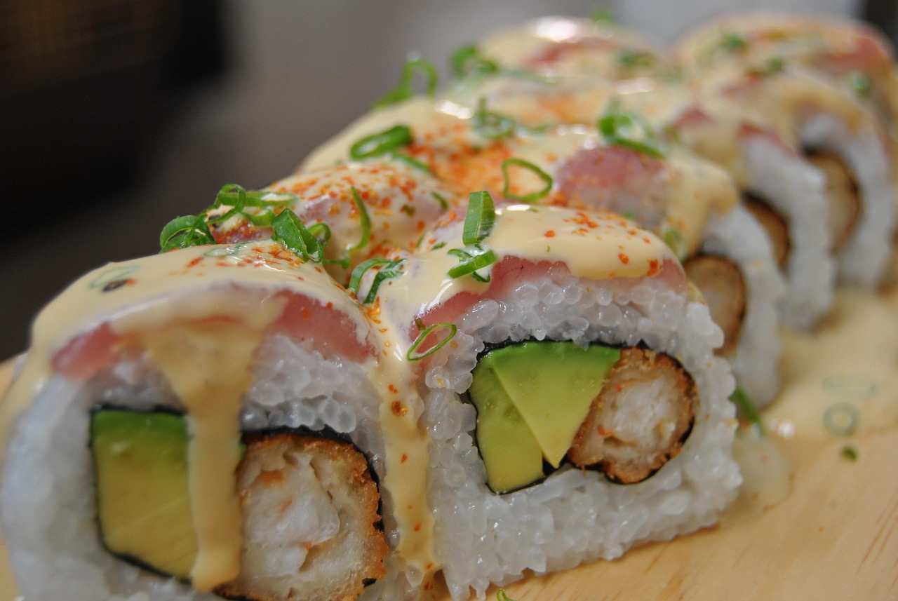 Prawn Avocado Sushi Recipe - TheRecipe.Website