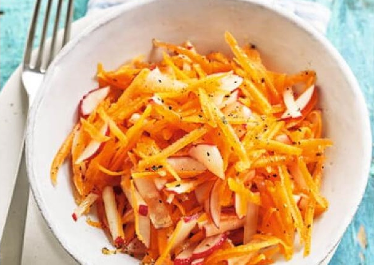 Carrot and Apple Salad Recipe - TheRecipe.Website