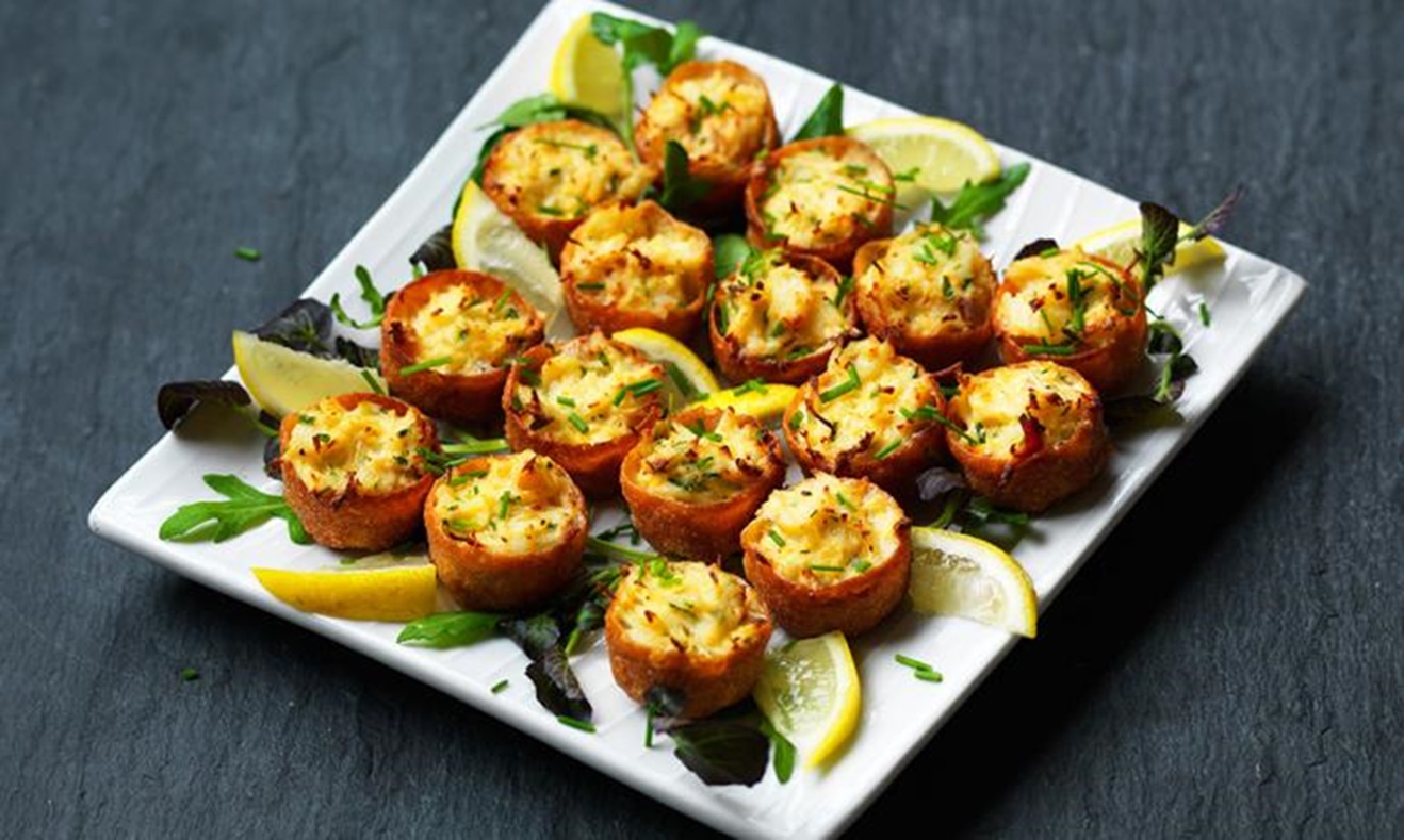 Tiny Crab Tartlets Recipe - TheRecipe.Website