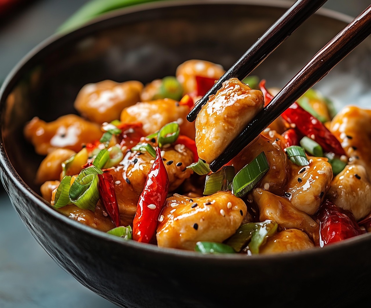 Asian Chilli Chicken Recipe - TheRecipe.Website