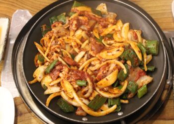 Korean Spicy Stir Fry Recipe - TheRecipe.Website