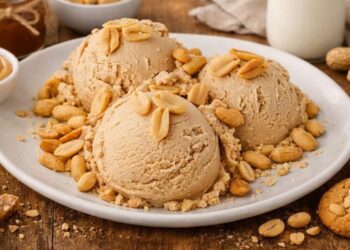 Peanut Butter Ice Cream Recipe - TheRecipe.Website