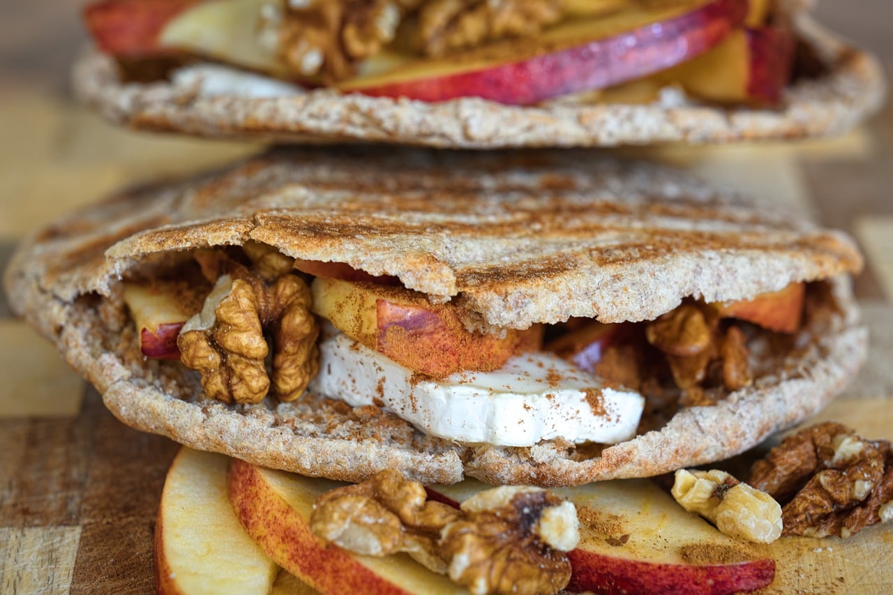 Apple and Camembert Pittas Recipe - TheRecipe.Website