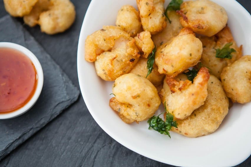 Deep Fried Seafood with Chilli Sauce Recipe - TheRecipe.Website