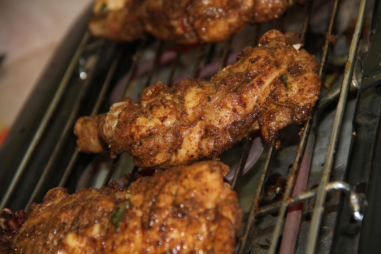 Grilled Spicy Chicken Legs Recipe - TheRecipe.Website