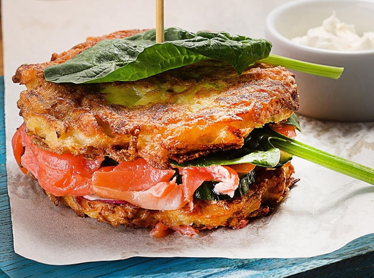 Salmon Potato Sandwich Recipe - TheRecipe.Website