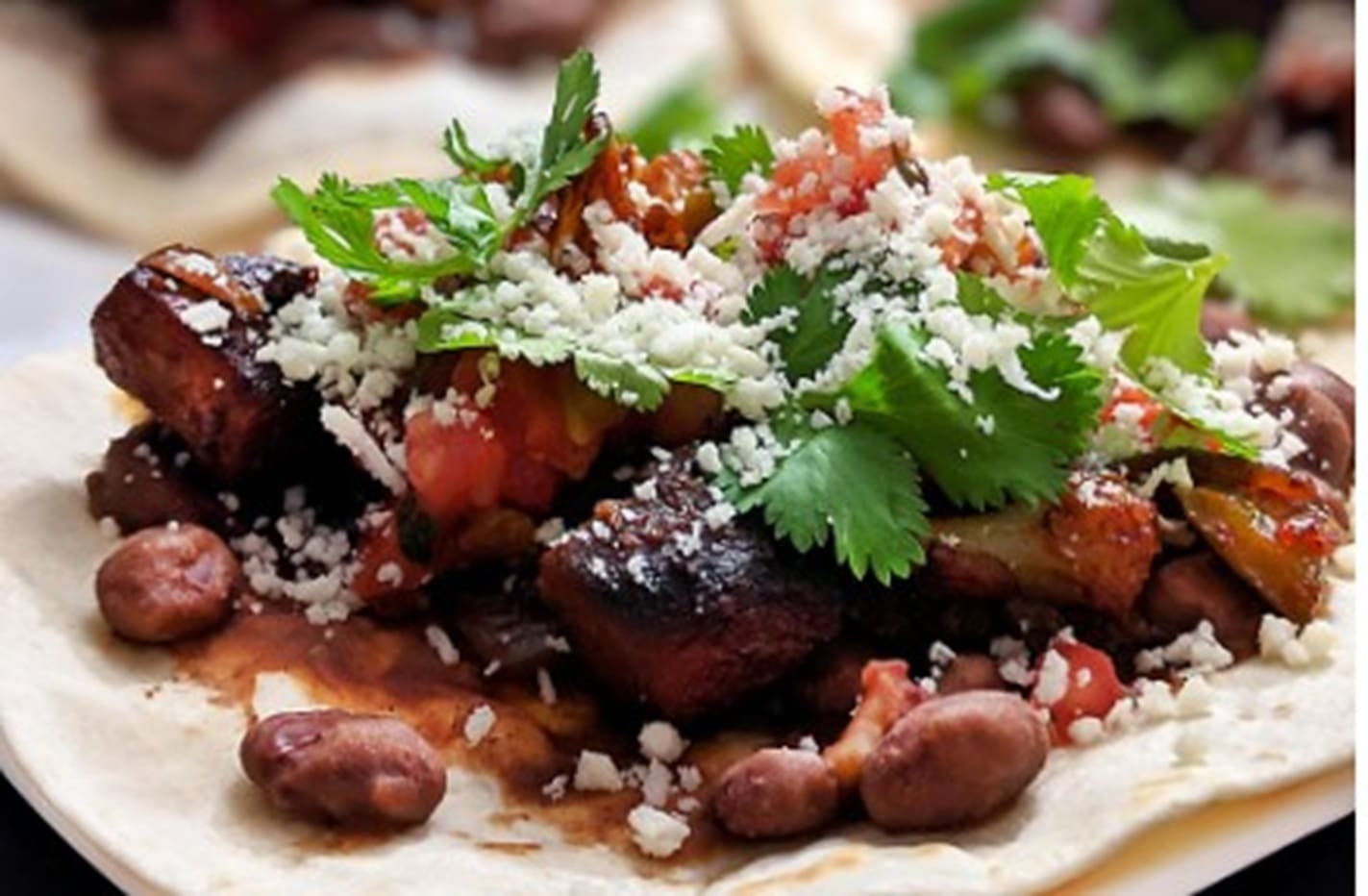 Beef and Black Bean Tacos Recipe - TheRecipe.Website