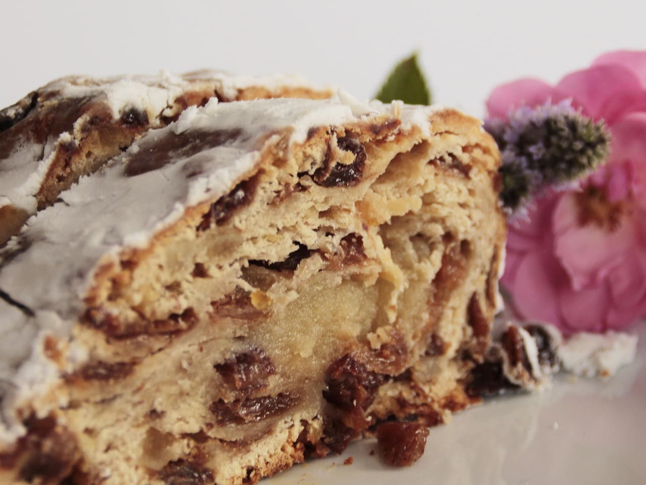 German Stollen with Marzipan and Raisins Recipe - TheRecipe.Website