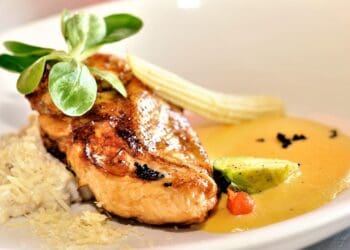 Grilled Chicken Breasts with Mustard Sauce Recipe - TheRecipe.Website