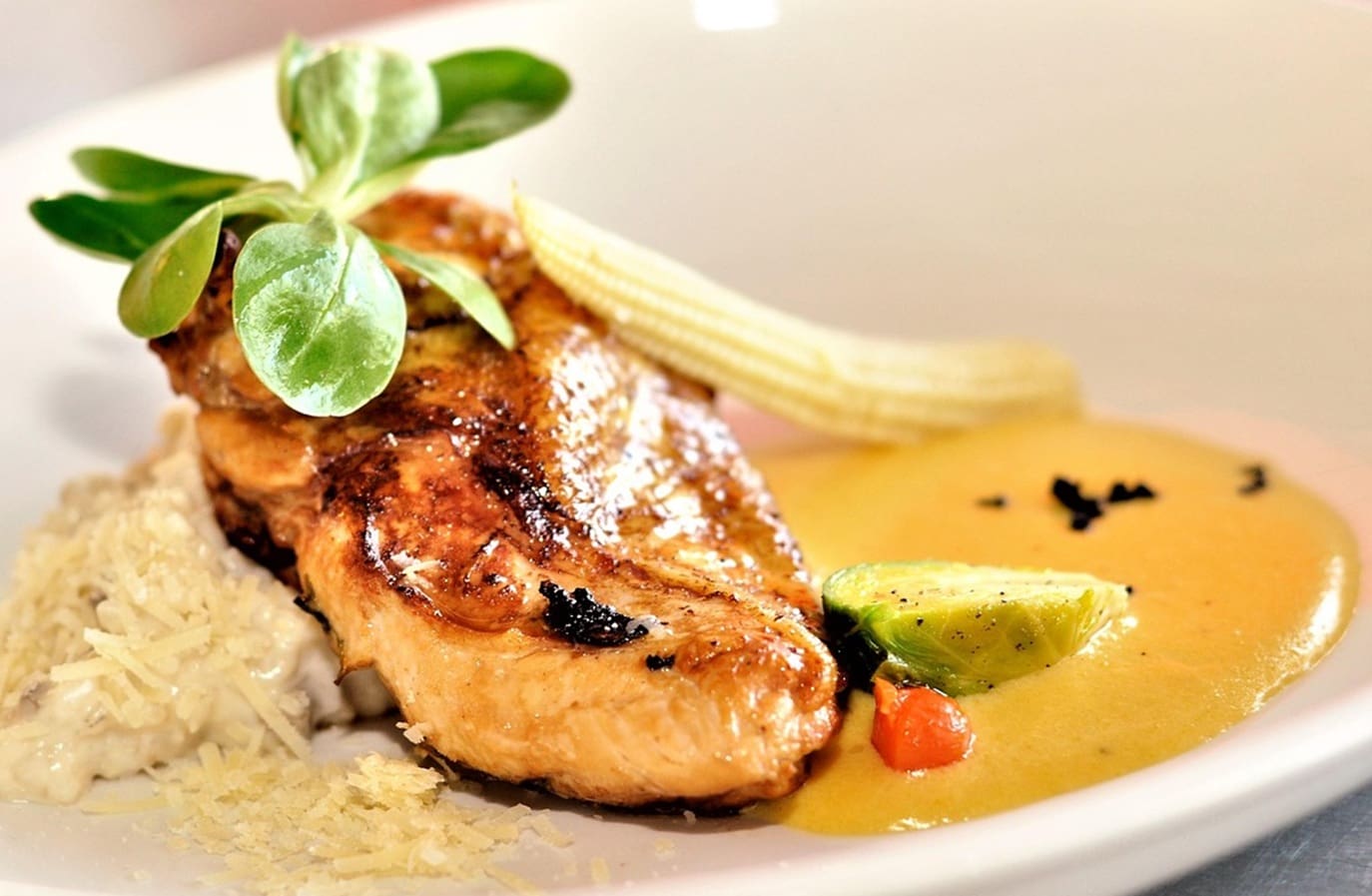 Grilled Chicken Breasts with Mustard Sauce Recipe - TheRecipe.Website