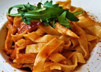 Hot Tomato Tagliatelle Recipe - TheRecipe.Website