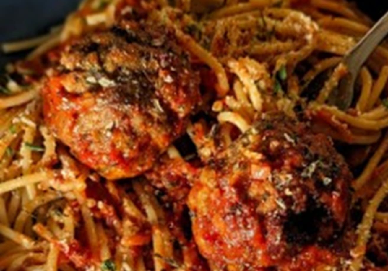 Meatballs with Spaghetti Recipe - TheRecipe.Website