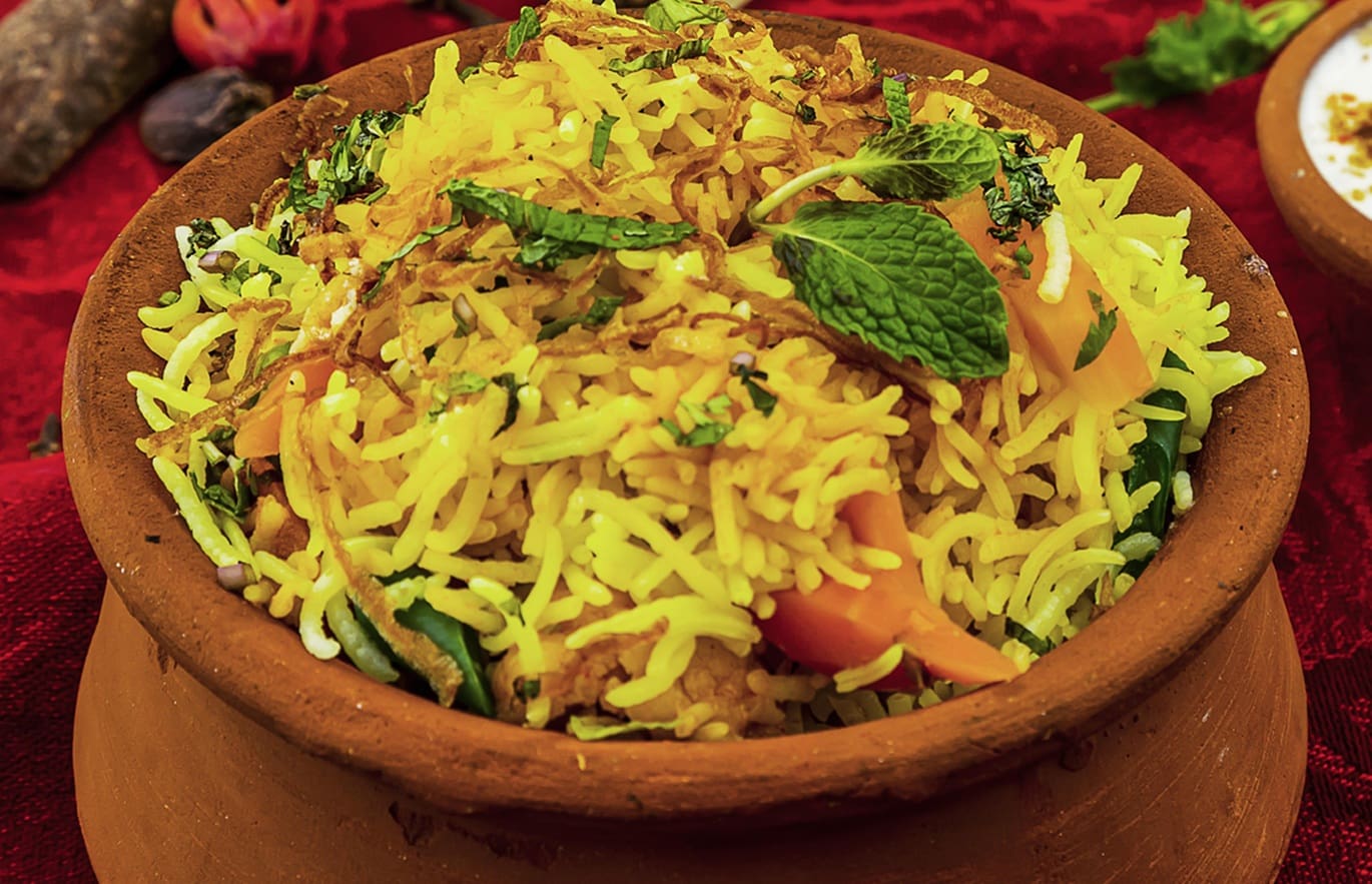 Saffron Vegetable Rice Recipe - TheRecipe.Website